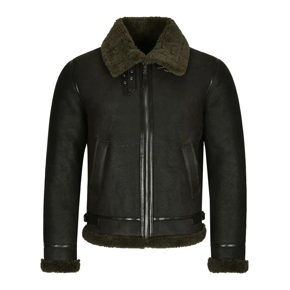 Latest Style Men Wool leather Jacket Wholesale Men Wool leather Jacket Best Selling Wool leather Jacket