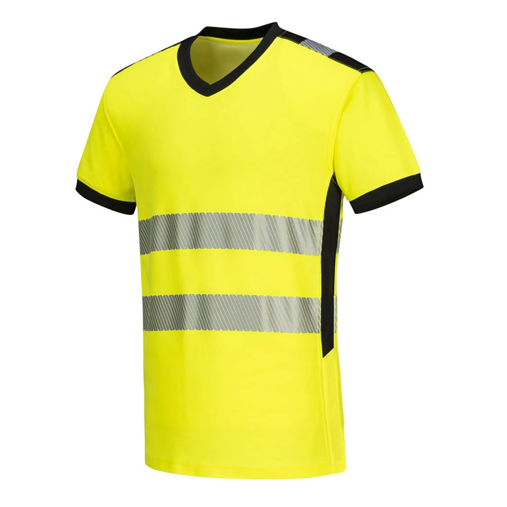 High Quality Professional 2024 Best Design Half Sleeves Light Weight New Design Safety T Shirt For Men