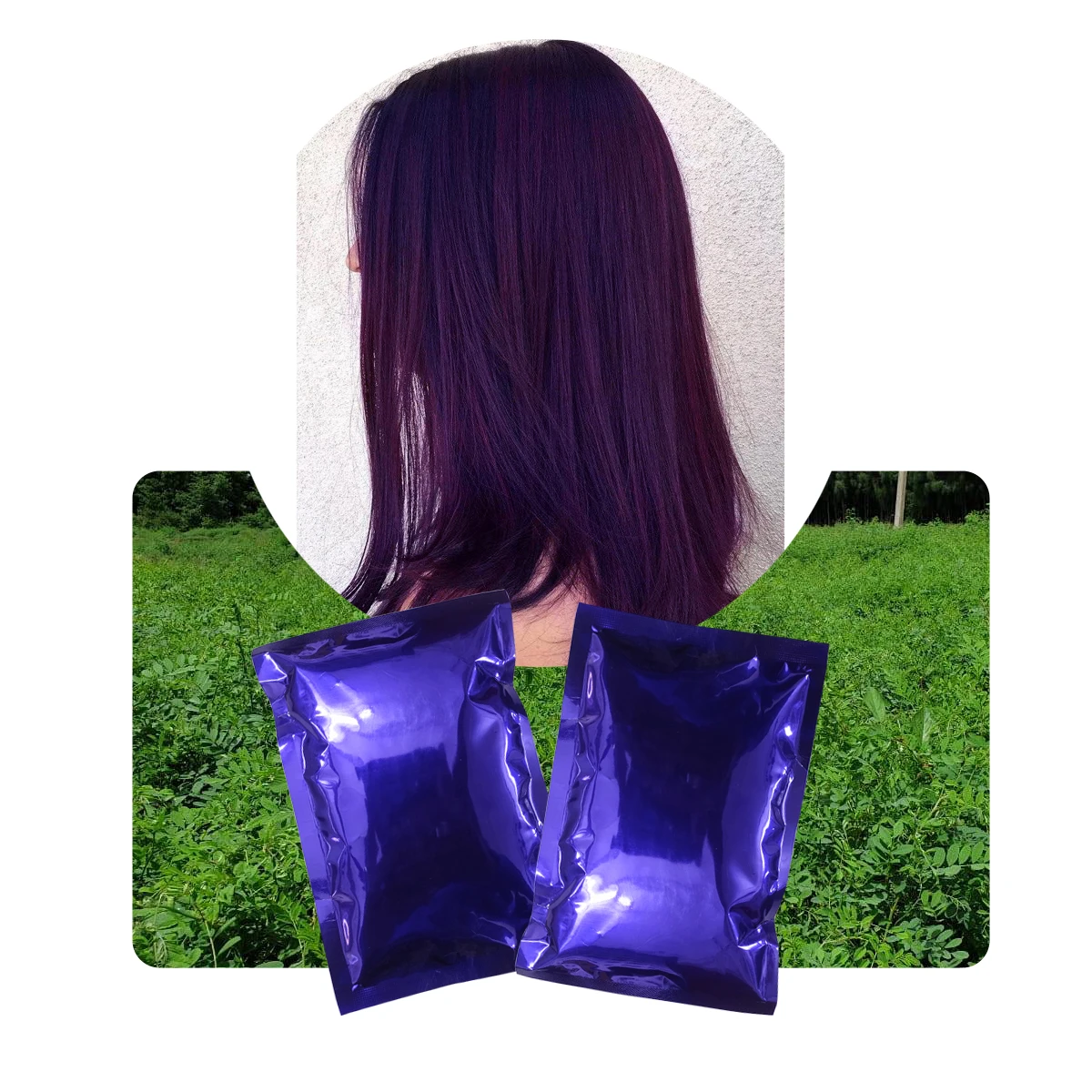 Indigofera Tinctoria Indigo Leaves Powder, Herbal Indigo Powder Without Chemicals