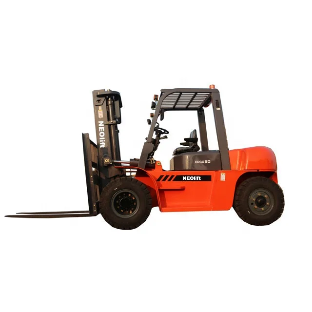 Sale of forklifts in the region of Mexico mechanical diesel forklift hydraulic transmission price 6 tons