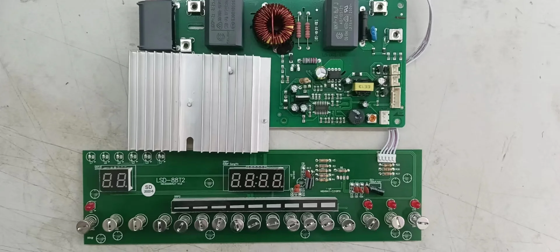 Kitchen Used 4600W 220V Commercial Electric Electromagnetic Induction Cooker Cooktop Black Silver OEM Steel