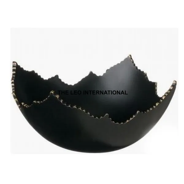 metal 3 tier decorative nut  and chocolate serving bowl hotel salad bowl