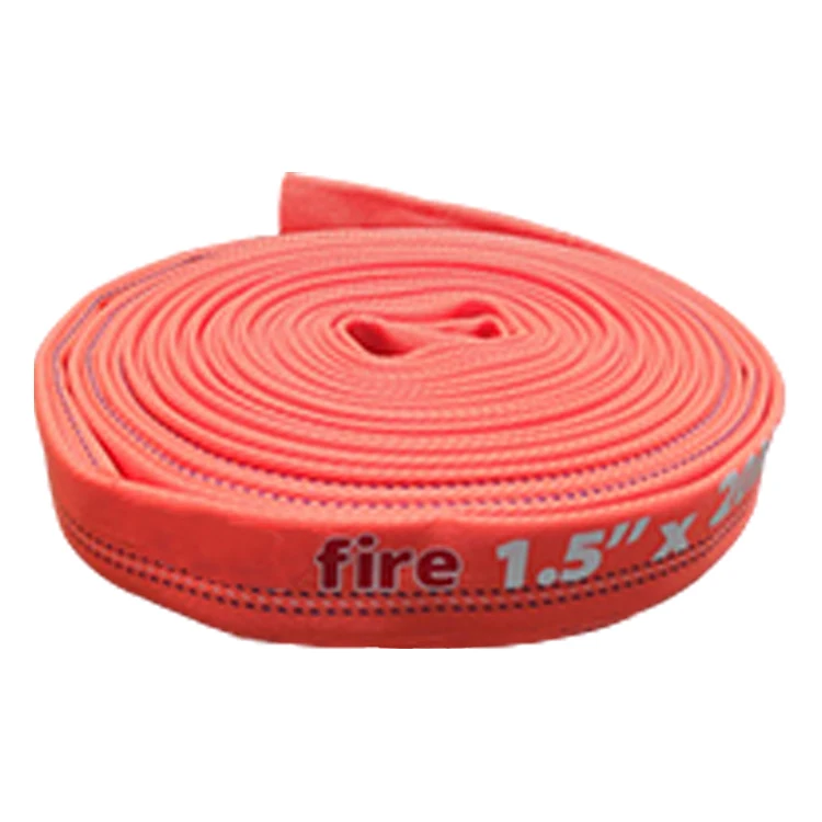 Top Quality 2.5 inch 15/20/30m fire fighting hose high pressure fire hose for sale