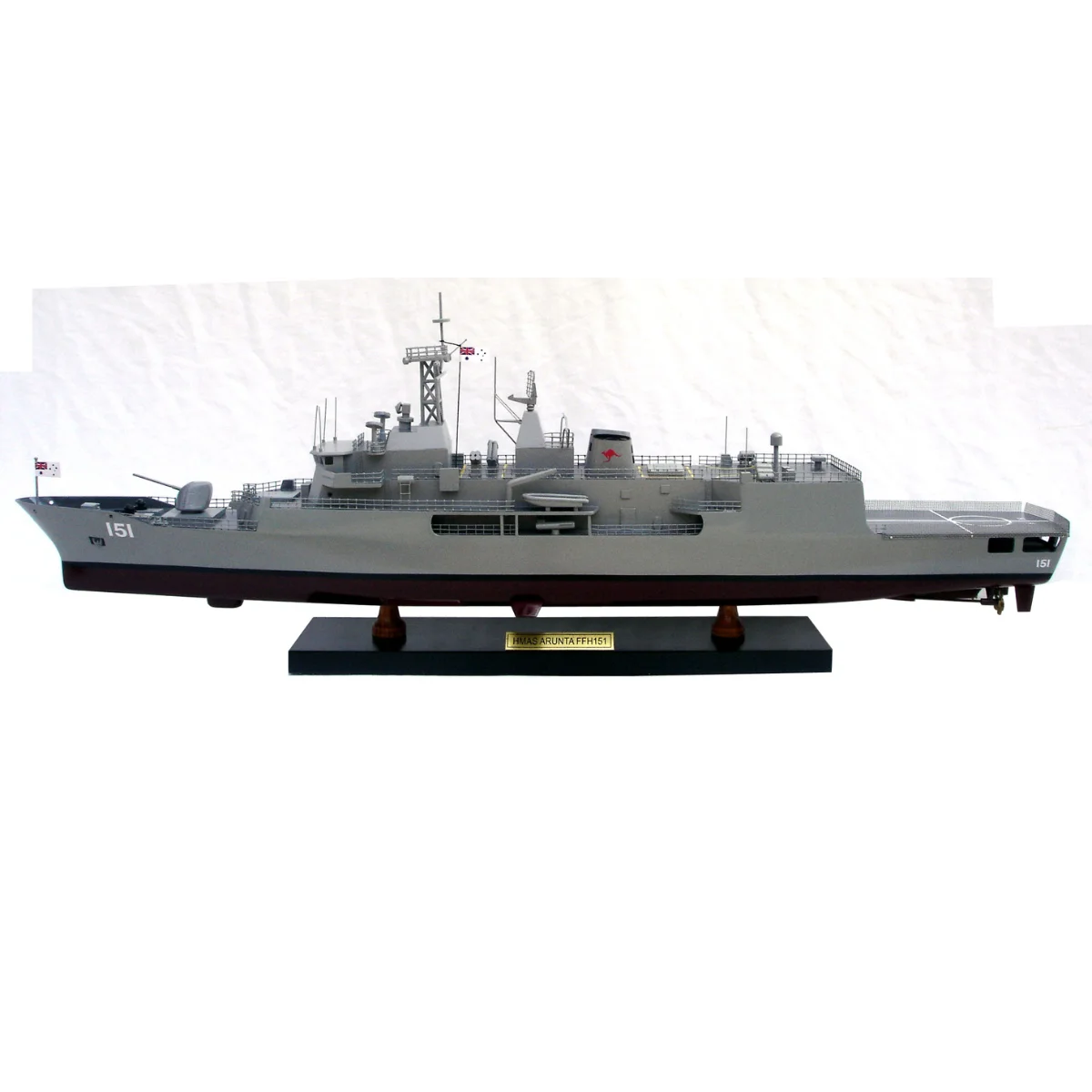 Модель 151 военного корабля HMAS ARUNTA FFH-модель военно-морского флота для украшения дома-деревянная модель ручной работы