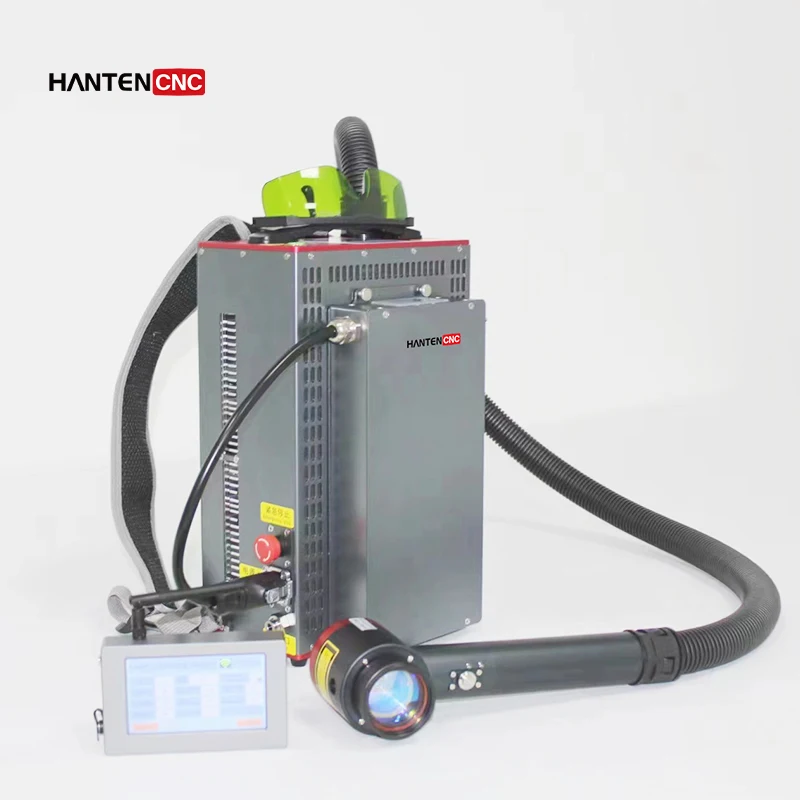 Air Cooled Backpack Laser Cleaning Machine Price 50W 100W 200W Pulse Laser Rust Removal Machine