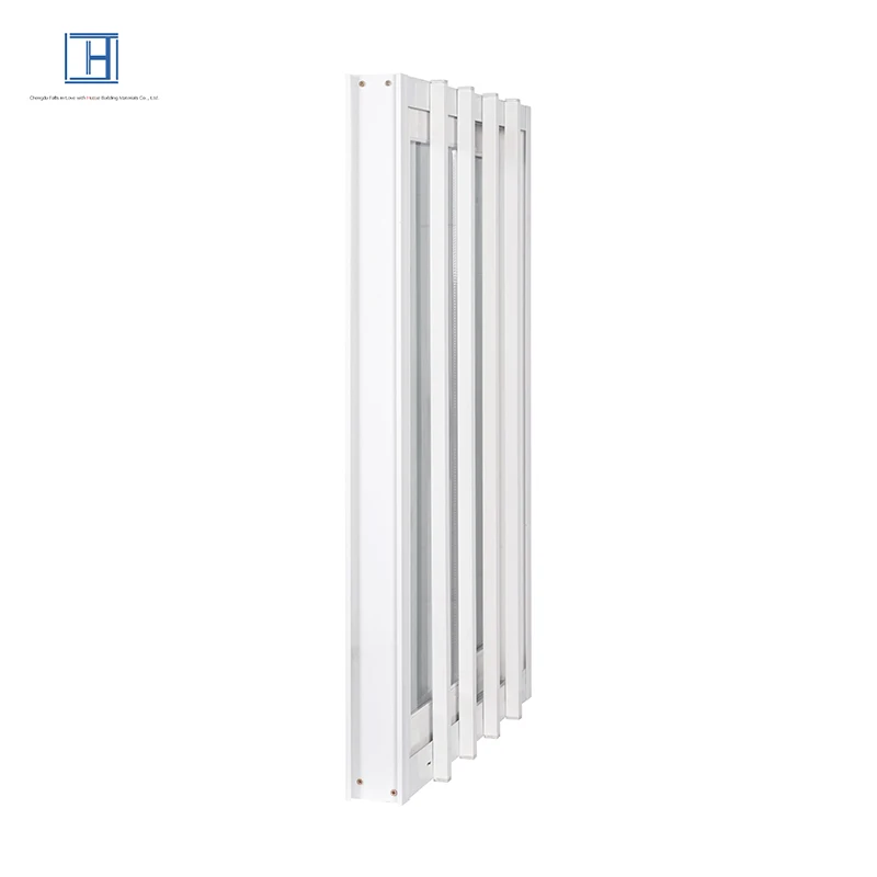 European design UPVC windows double glazed casement PVC sliding windows