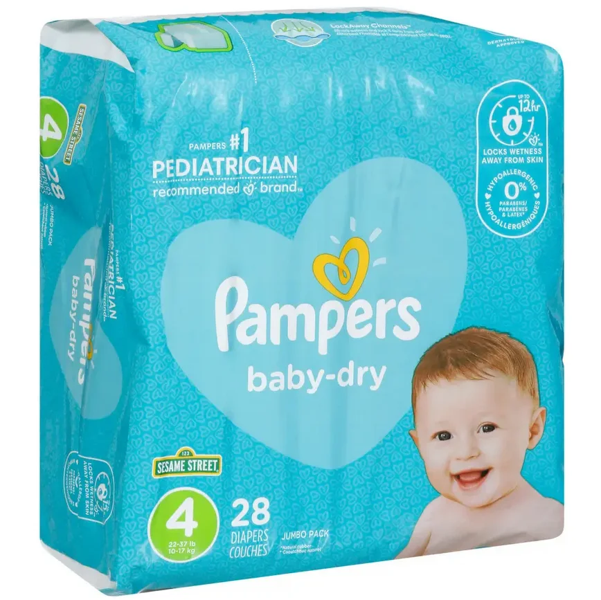 All Size Pampers Baby Diapers