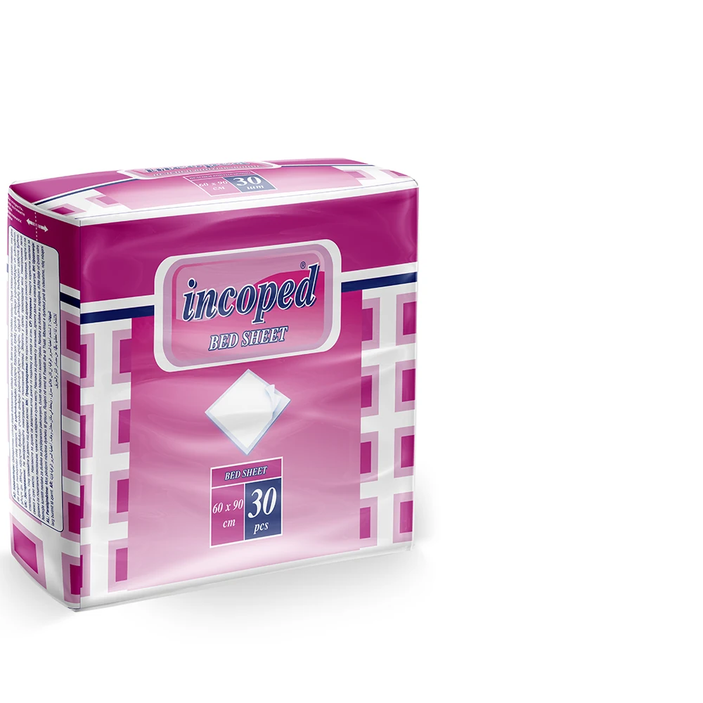 Bulk Supplier Incoped Bed Sheet Under Pad  Soft and Comfortable Sheet available At Latest Market Price