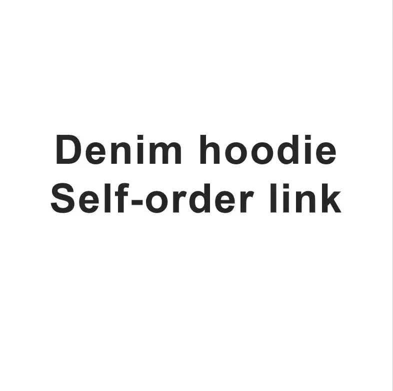 denim custom cotton hoodie Black Orange Purple Grey Green Pink Brown Red Navy Blue Monochrome