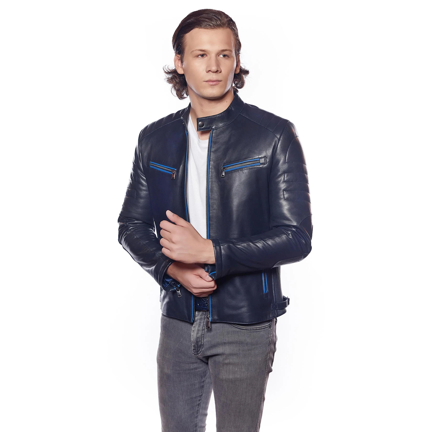 High Quality Good Quality Men Leather Jacket Best Sale Wholesale Price Men Leather Jackets For Online Sale