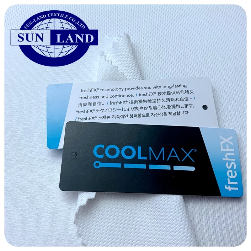 100% спортивный костюм из полиэстеровой быстросохнущей ткани Coolpass сетчатой с птичьим глазом