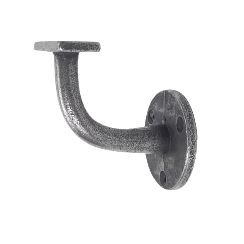 Vintage European Style Cast Iron Wall Mount Bracket Aluminium Glass Railing Handrail Support Hardware Deck Home Office