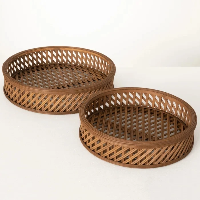Low Price Rectangle Tray Coffee Tray  Storage Table Decoration Accessories Wooden Trays For Decoration Tableware Made in Vietnam