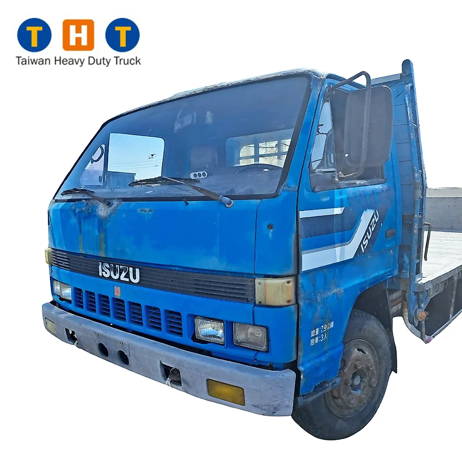 Б/у дизельный двигатель грузовик NPR59 4BD1 3856CC 1990Y 7.9TON для ISUZU