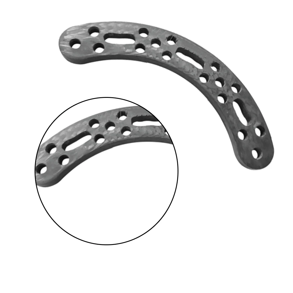 Customized Femoral Arch 90 Degree Carbon Fiber Connecting Arch Plate 90 Degree Carbon Fiber Surgical Instruments Surgical Plate