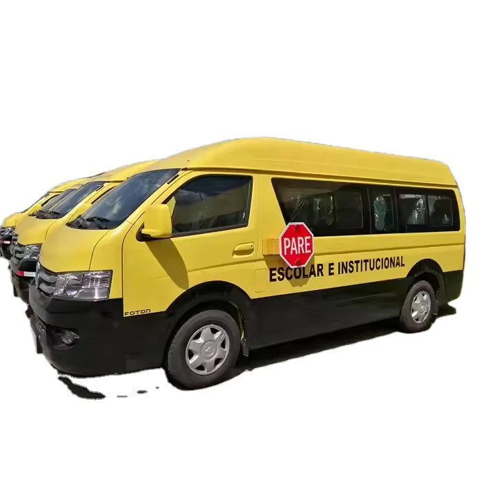 4x2 95hp Mini City Bus Foton 4X2 Euro 2 Small School Bus for Sale