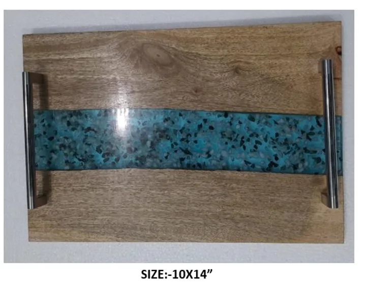 CUSTOMIZED WOODEN TRAY KITCHEN DECOR TRAY 100% NATURAL WOODEN SERVING TRAY