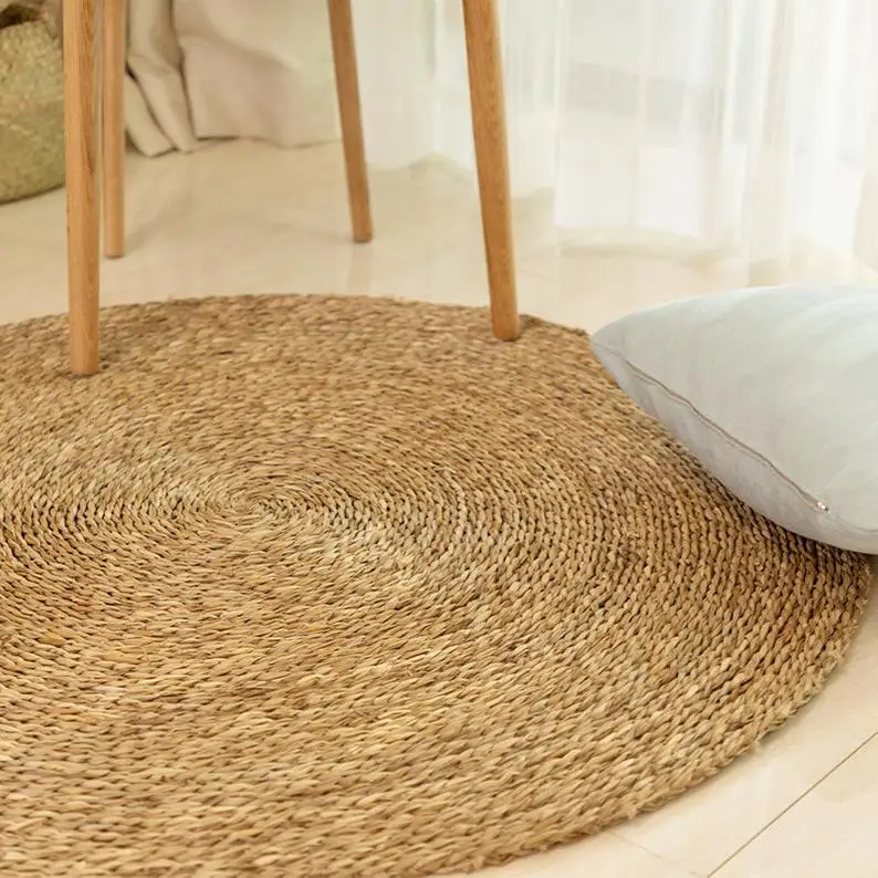 Тканые коврики специальный дизайн вьетнамский ковер из водорослей/коврики экологически чистые украшения для стола/домашнего ремесла поставщик