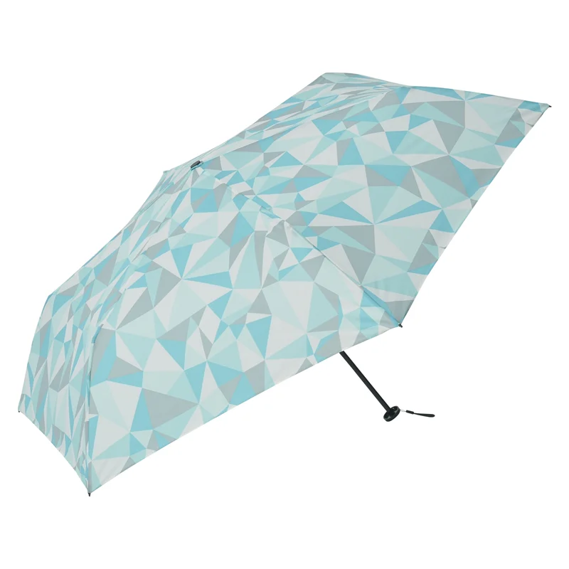 compact folding umbrella smart light geometric carbon mini 55