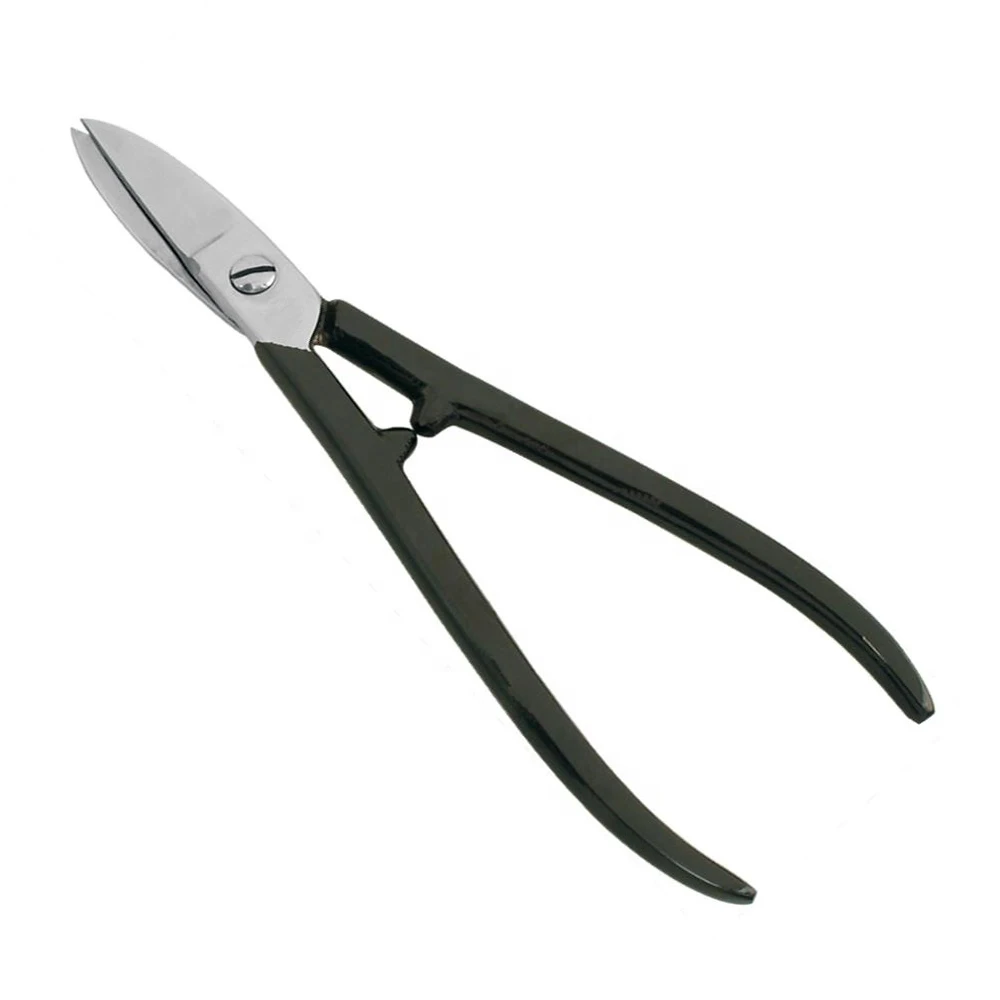 Best Quality Black Handle 7Cm Jewelry Metal Tin Snips Cutting Scissor Made German Stainless Steel Jewelry Plier