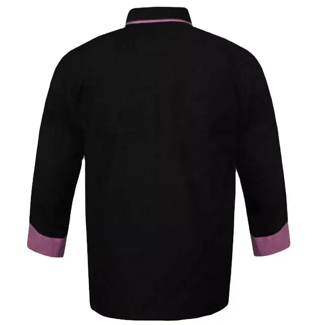 High Quality Long Sleeves Chef Uniform Executive Chef Coat Executive Chef Jacket Made In India custom  logo in cheap rate
