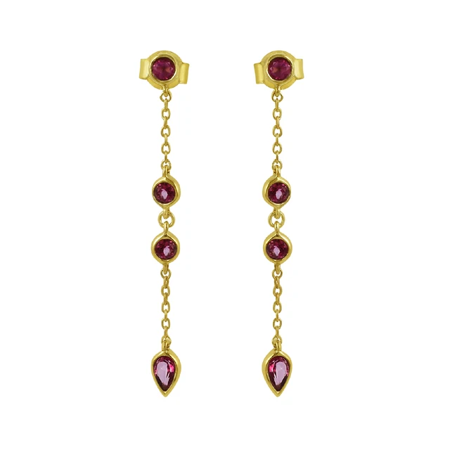 best selling hanging drop earring jewelry gold plated 925 sterling silver rainbow moonstone multi gemstone drop earring