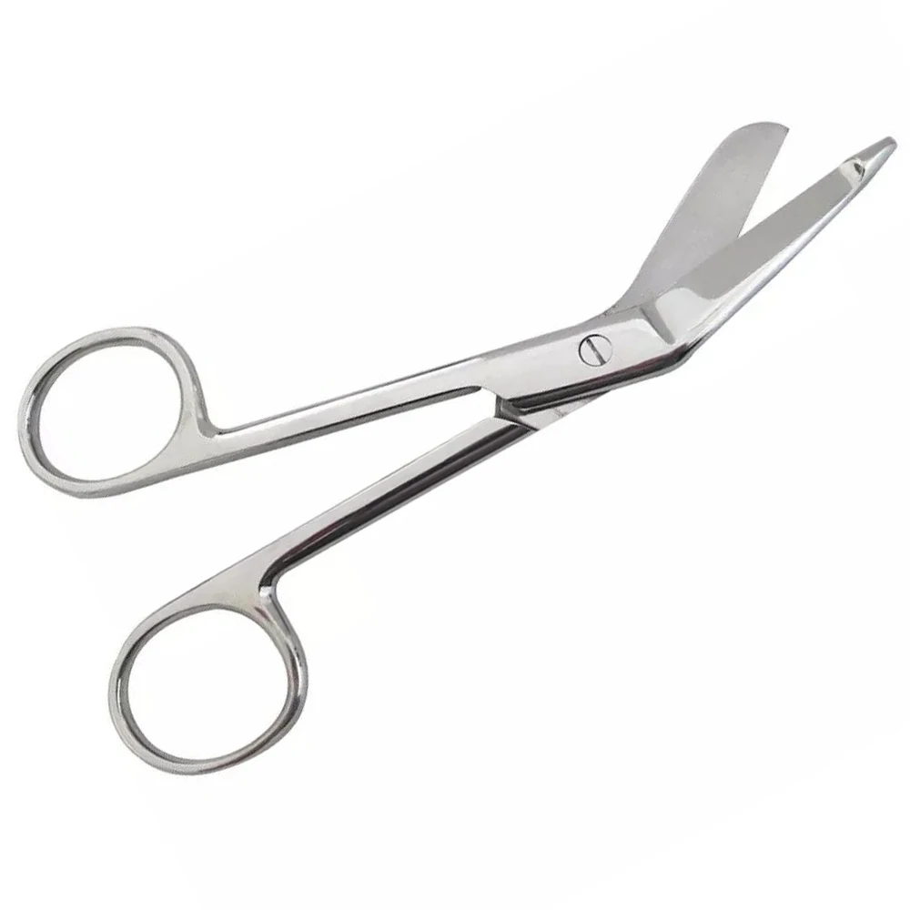 Cheap Price Surgical Orthodontics Bandage Curved Upward Scissors Custom Logo Basic Surgical Instruments