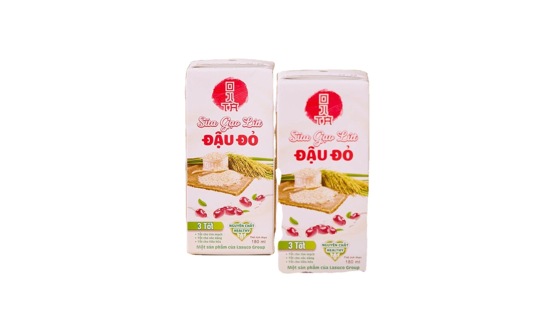 Ojita Brown Rice & Red Bean Milk Natural Flavor Instant Drink Sterilized Pack From Vietnam