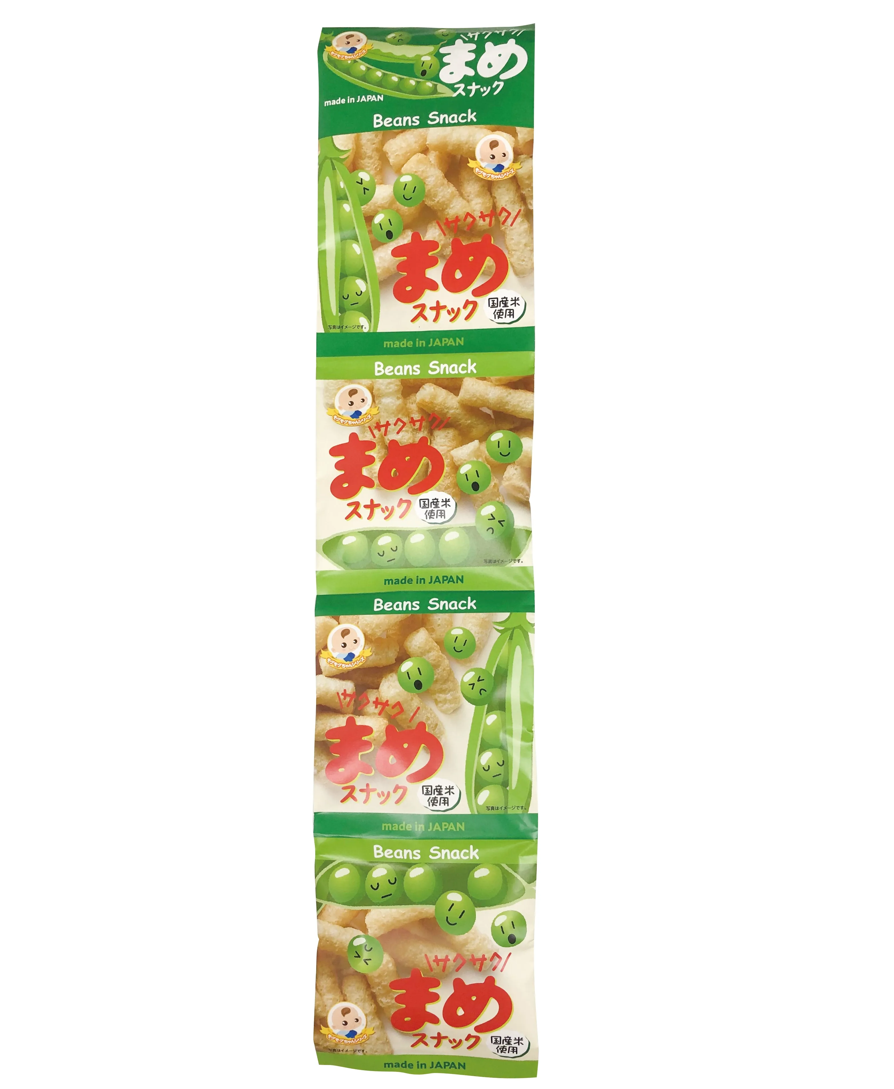 Dry Food Snacks Japanese Normal Sweet Yummy Vegetable Fruit Snacks Corn Roll Puffed