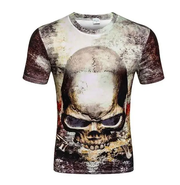 New Design Short Sleeve Round O-Neck Cotton Custom Sublimation Printed T Shirts For Men Wholesale T-shirt From Bangladesh