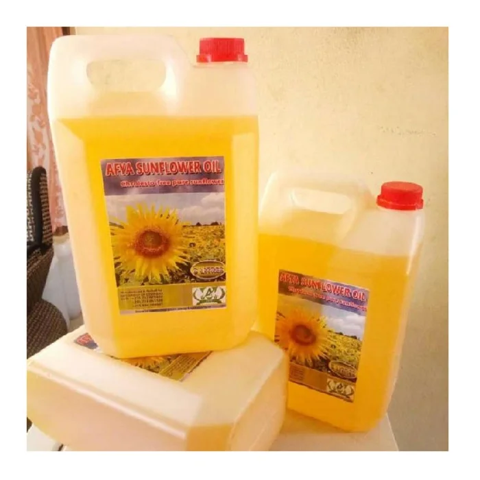 100% Natural Sunflower Oil in 1L 5L PET Bottles