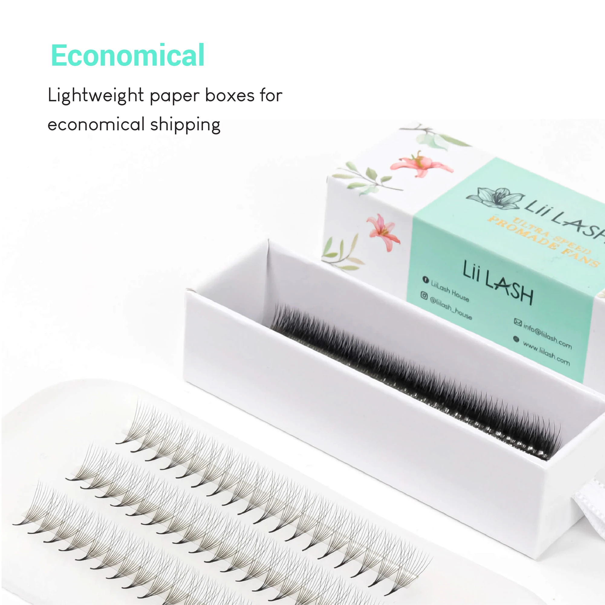 Lashes 0.05 0.07 premade fanned eyelash extension promade eyelashes super narrow various curl lash extension supplies wholesale