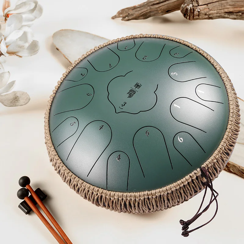 Huashu High-Quality Percussion Musical Instruments Chakra Drum Nice Steel Tongue Drum Tank Drum