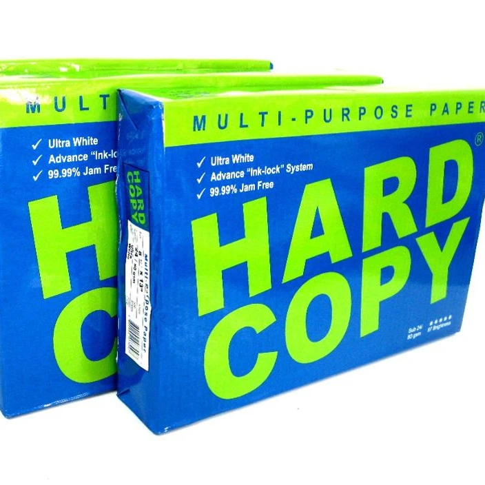 Buy Hard Copy Paper Bond Legal Letter A4 Size Papers White 75g M2 Fast Shipping Worldwide