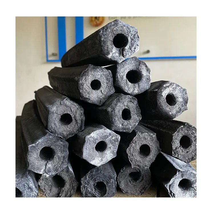 High Density Hard Wood Material 10 kg Sawdust Briquette Charcoals for Barbecue / BBQ / Barbeque