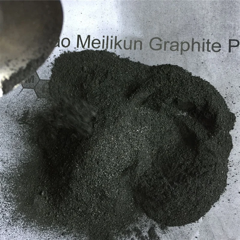 +100 Mesh 96% Carbon Shandong Meilikun Top Manufacturer Flake Graphite Powder Good Price Natural Black Quantity Color Material