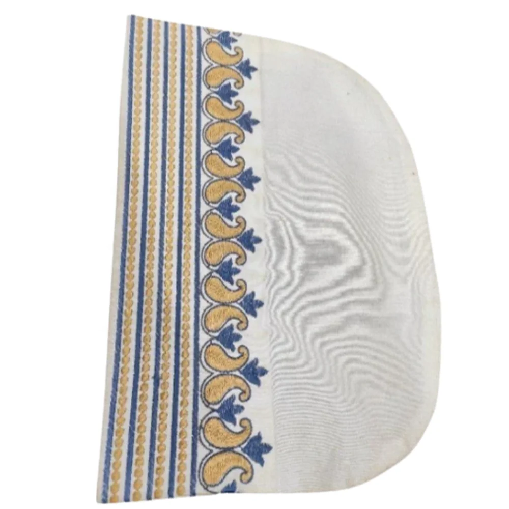 New Islamic Men Stylish Omani Prayer Hats Muslim Topi Cap New Taqiyah Designer Era Embroidered Prayer Cap Other Ha