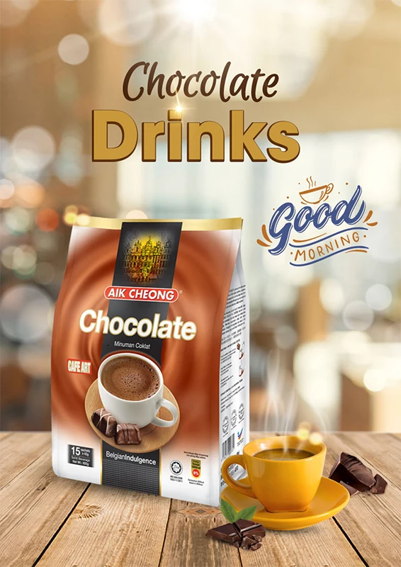 Milk Chocolate powder Drinks for Kids