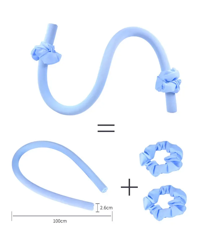 Hair Accessories Heatless Curls Beauty Curly Products Curler Curling Iron Flexi Rods Magic Hairdresser Tools Hair Foam Rollers