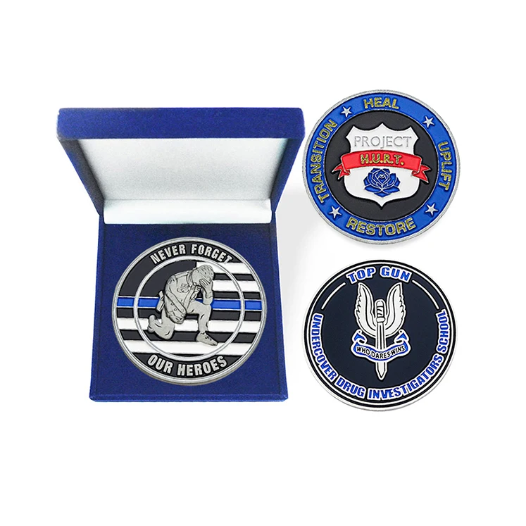 Maker cheap wholesale gold plated enamel blank custom logo commemorative collections challenge coin