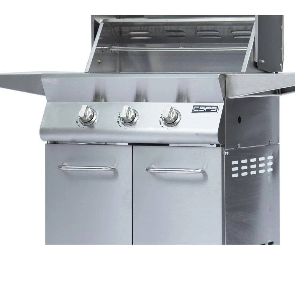 Csps Luxury Bbq Grills 147Cm 03 Burners Inox 430 Easy cleaning Rustless Ista Standard Quality Good price Vietnam Manufacturer