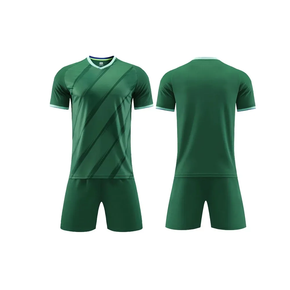 Soccer Jersey Sets Sublimation Design Printing Name Number Outdoor Game Training Running Sports Shirt