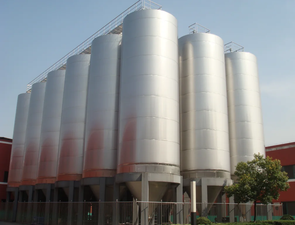 Sanitary Liquid Buffer Tank Edible Oil Storage Tanks