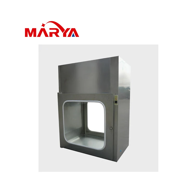 Shanghai Marya Stainless Steel Pass Box Static Type Electrical Interlock Clean Room Passbox