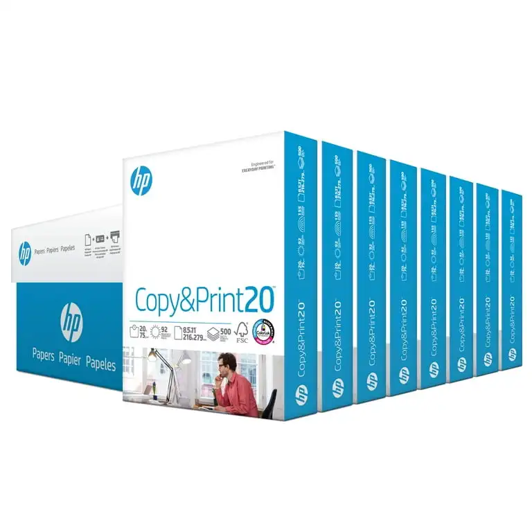 HP Copy & Print20 20 фунтов 8 5x11 1 Ream (500 листов)