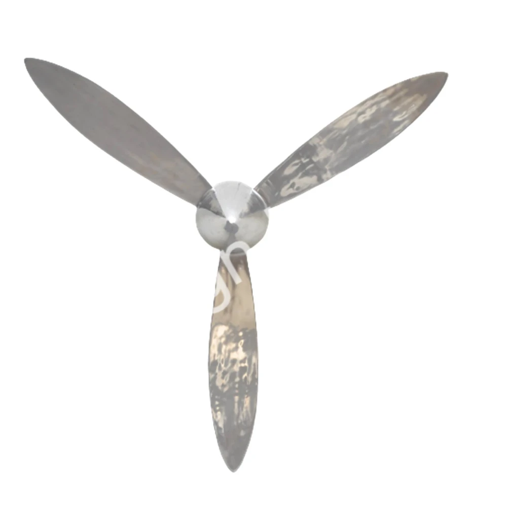 Airplane Model Cast Aluminium Rust Free Propeller Decorative Model hot selling Airplane propeller Object for Interior decor