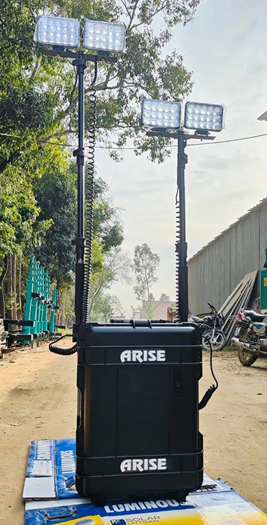 2024 Hot Selling Durable and High-Quality Remote Area Lighting System with Lightweight Plastic Build for Versatile Applications