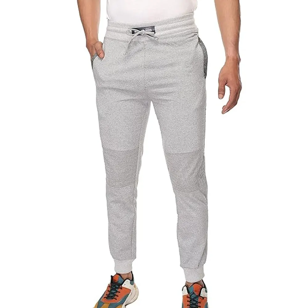 Reasonable Price Made With Best Quality Men Tuck Looper with Knee Patch Track pants Double Rib