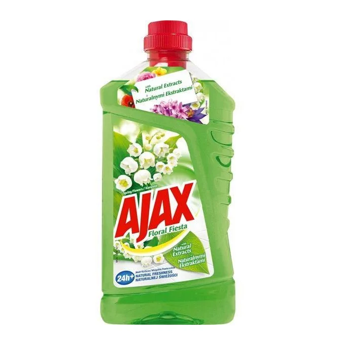 AJAX универсальный жидкость для чистки пола ландыш 1 л