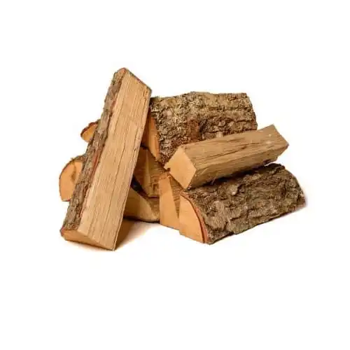 Dried Kiln Oak Split firewood Cheap Price 20kg Mesh Bag Kiln Oak Firewood Grilling Wood